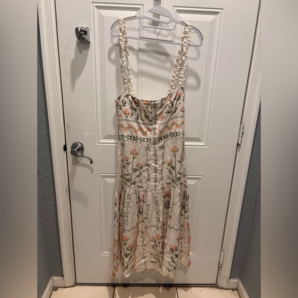 Agua by Agua Bendita nispero  Midi Dress L - Picture 4 of 6